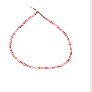 Pink necklace 🤍